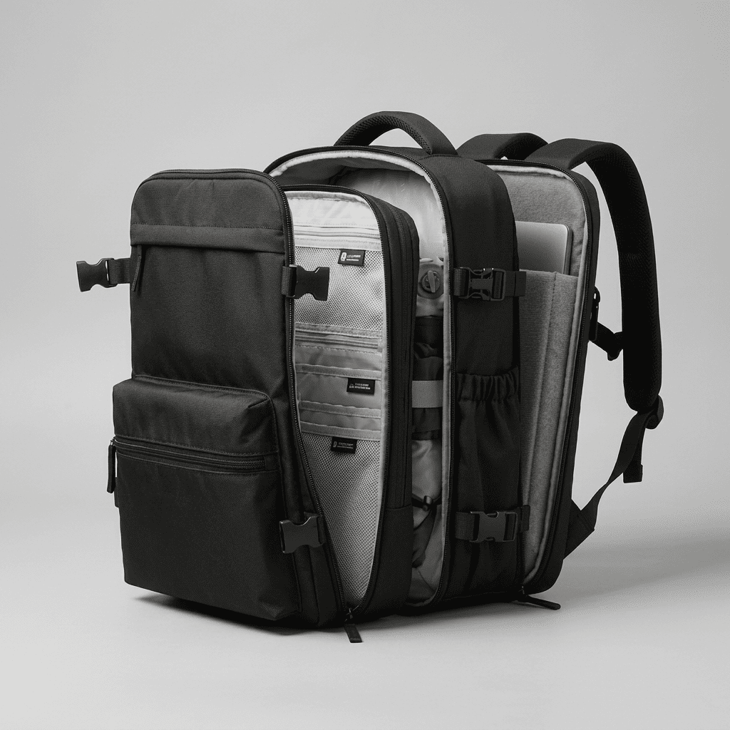 VIMAN AirPack™ Vacuum Compression Backpack with Pump